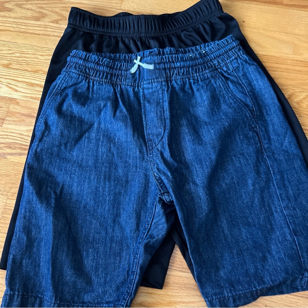 Lots of 2 kids shorts pants-H&M Blue Denim Shorts / the converse kids pants